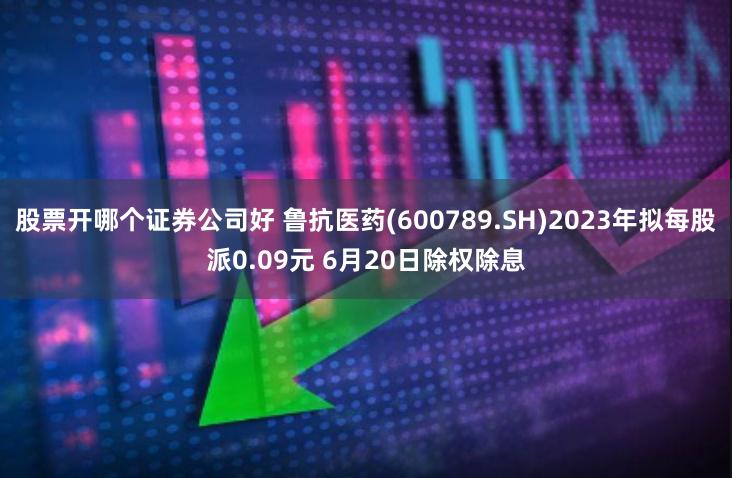 股票开哪个证券公司好 鲁抗医药(600789.SH)2023年拟每股派0.09元 6月20日除权除息