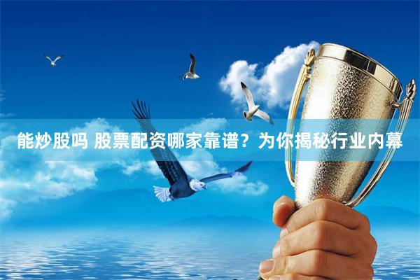 能炒股吗 股票配资哪家靠谱？为你揭秘行业内幕